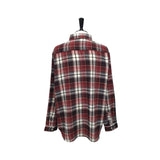 Wine & Black Check Shirt