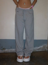 [Made] Baby sweatpants (grey)