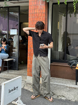 LMN Airy Slit CN Pants (3 colors)