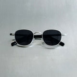 Silver Frame Glasses