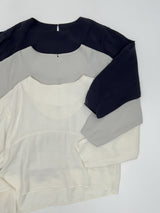 Renault Round Neck Loose Fit Blouse