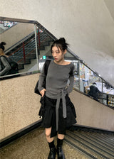  COTTON FRILL SKIRT