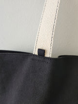  webbing simple line bag - black [M]