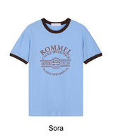 Tien Motorcycle Ringer short-sleeve T-shirt
