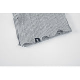 STITCH SLIM MUFFLER-GRAY