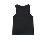 25SS ラウンディングシンボルロゴウィメンズスリーブレス ブラック