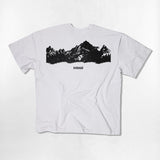 マウンテンシルエットオーバーフィットTシャツ - 4COLOR
