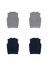 Cable Knit Sweater Vest