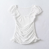 Della Puff Dot Tee