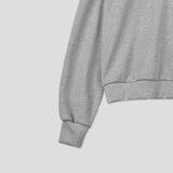 Lowell crop fingerhole hood zip-up