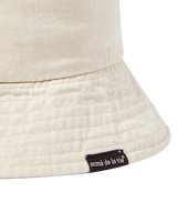 25FW BASIC LOGO BUCKET HAT BEIGE