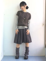 Cotton Nut Half Knit