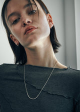 [925 silver] Deux.silver.35 / スターリーピアス (シルバー)