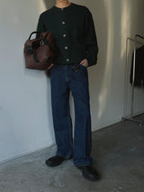 ASCLO Washed Wide Denim Pants (4color)