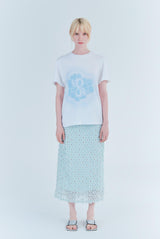 バブルプリンティングTシャツ