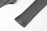 Betty lace tee - charcoal