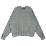 VINTAGE PIGMENT WASHED SWEATSHIRT GRAY
