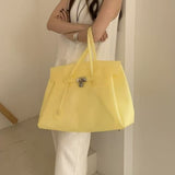 Jolly Perkin Bag Large Size Y2K Clear Waterproof Shoulder Bag 8 Colors