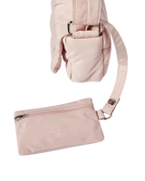 25FW ダイアゴナルパッドクロスバッグ ピンク
