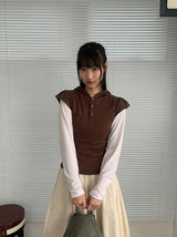 コンバートスターフード半袖Tシャツ
