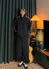 Side-stripe track jacket 3COLOR
