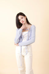 シンプルチューブトップ White