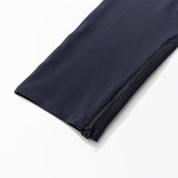 ポリースパンウィンターカーゴパンツ - ネイビー