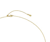 26SS★ Champagne Full Moon Big Bowl Long Necklace