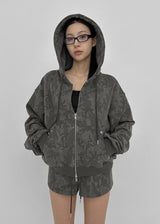 [MADE] Little Camo Hood Zip-Up (Set Available)