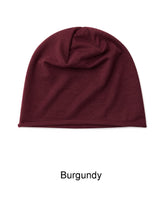 Slouch head wrap slab beanie