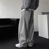 SIIO 起毛サイドスナップスウェットパンツ（3色）