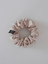 Basic Silky Scrunchie_Small_Beige