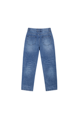 Hemp Denim Straight Jeans