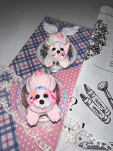 【MADE】Kitty Cream Tok (White Glitter MagSafe)