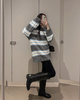 Striped wool knit