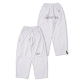 ML WIDE BALLON PANTS BLACK  / WHITE