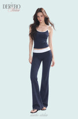 モダンシルエットトレーニングセット (TOP+PANTS)