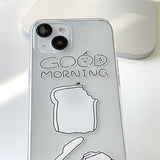 Good Moring Toast Phone Case