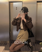 【MADE】レザージャンパー