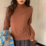 Lovmi Wave Half-Turtleneck T-Shirt 