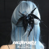 Black Fallen Angel Hairpin