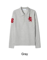 Herald Horse Embroidered PK Long Sleeve