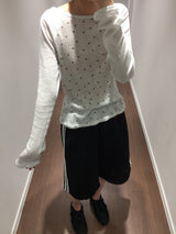 Vertical Dot Long Sleeve (3color)