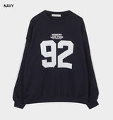(UNISEX) 92 Track Overfit Sweatshirt