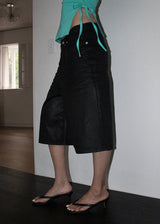 COATING BERMUDA PANTS
