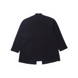 ビンテージダイアキルティングヘリテージカーディガン (ブラック)