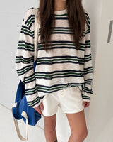 [ORIGINAL] Unit Summer Striped Long Sleeve Tee