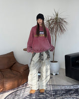 エルデンダイアゴナルジッパーカーゴパンツ