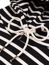 Women's Slim Fit Vintage Maison クロップドフーディ ブラック (FCF1TS201W)