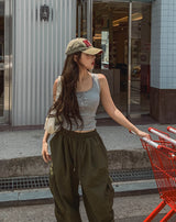 ユニシャーリングワイドカーゴパンツ